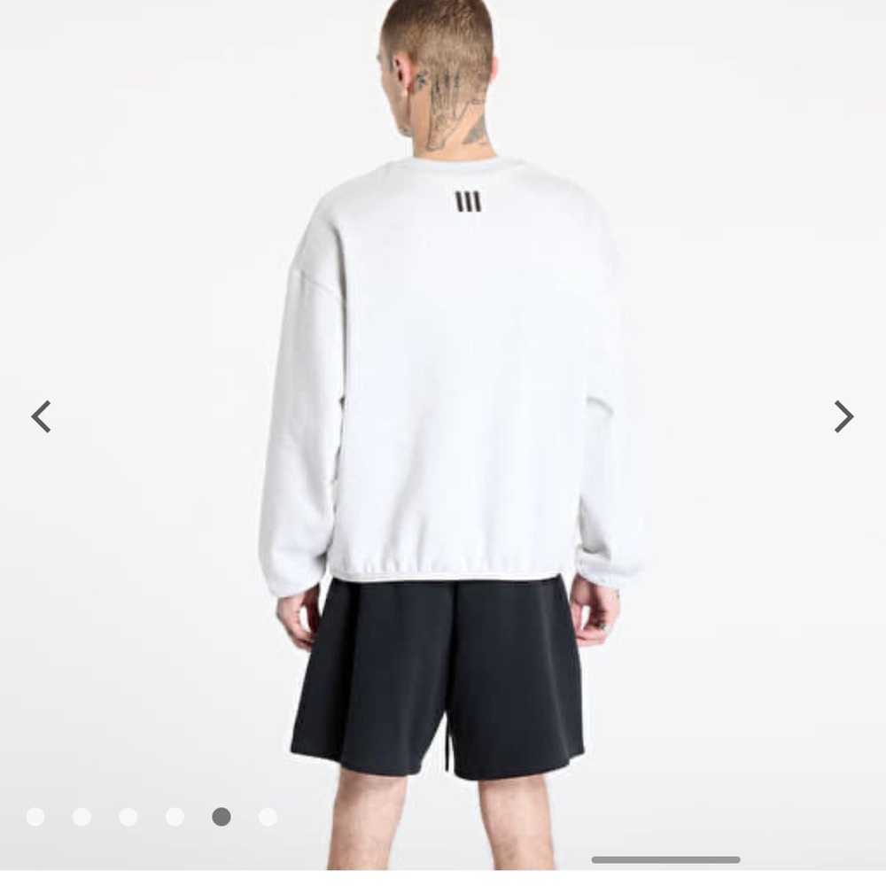 Fear of God x Adidas White Sweatshirt - Picture 4 of 6